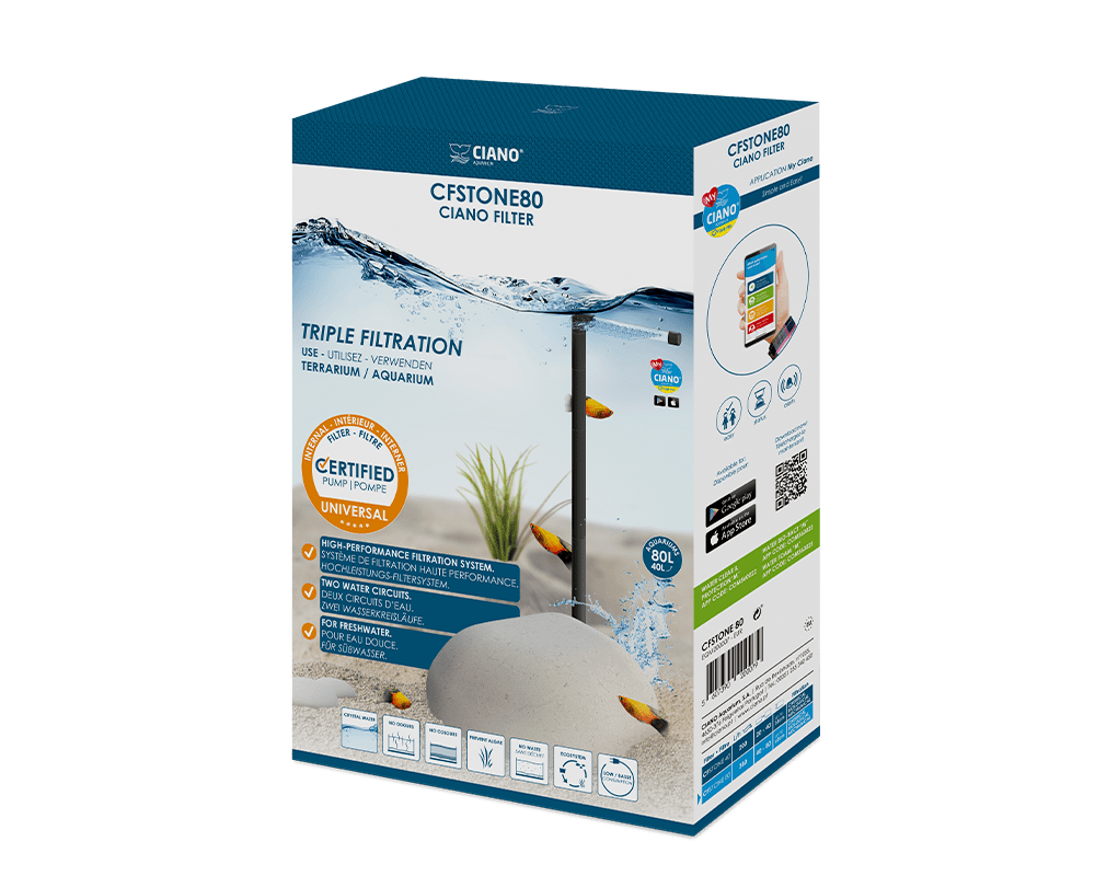 Equipment CFSTONE 80 Ciano Filter - Ciano Aquarium