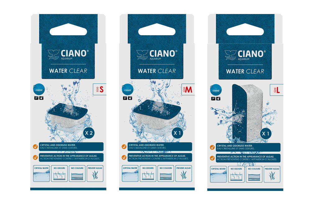 Ciano Water Clear XL - 9,8x8x3,3cm