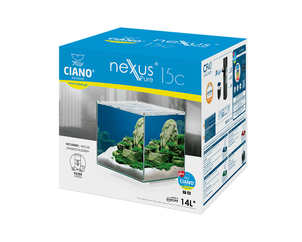 Aquarium Nexus Pure 15c - Ciano Aquarium