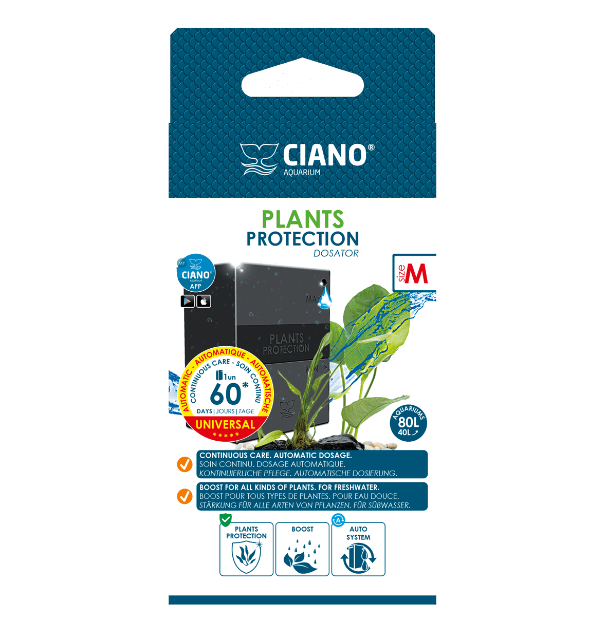 CIANO PACK WATER CLEAR XL + PLANTS DOSATOR XL - Jardiland